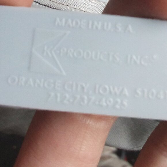 Deadstock Vintage K-Products Macron Systems Patch Snap Trucker Hat Cap - Picture 3 of 8